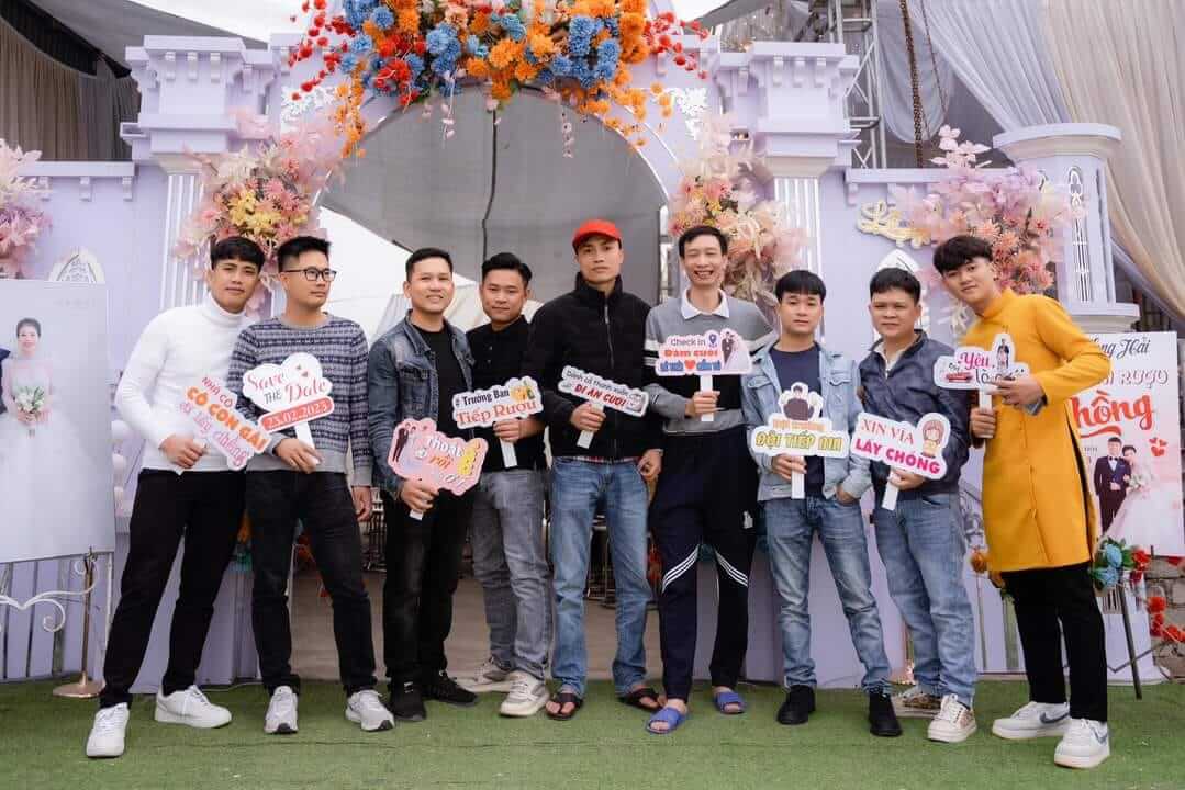 hashtag check in dam cuoi